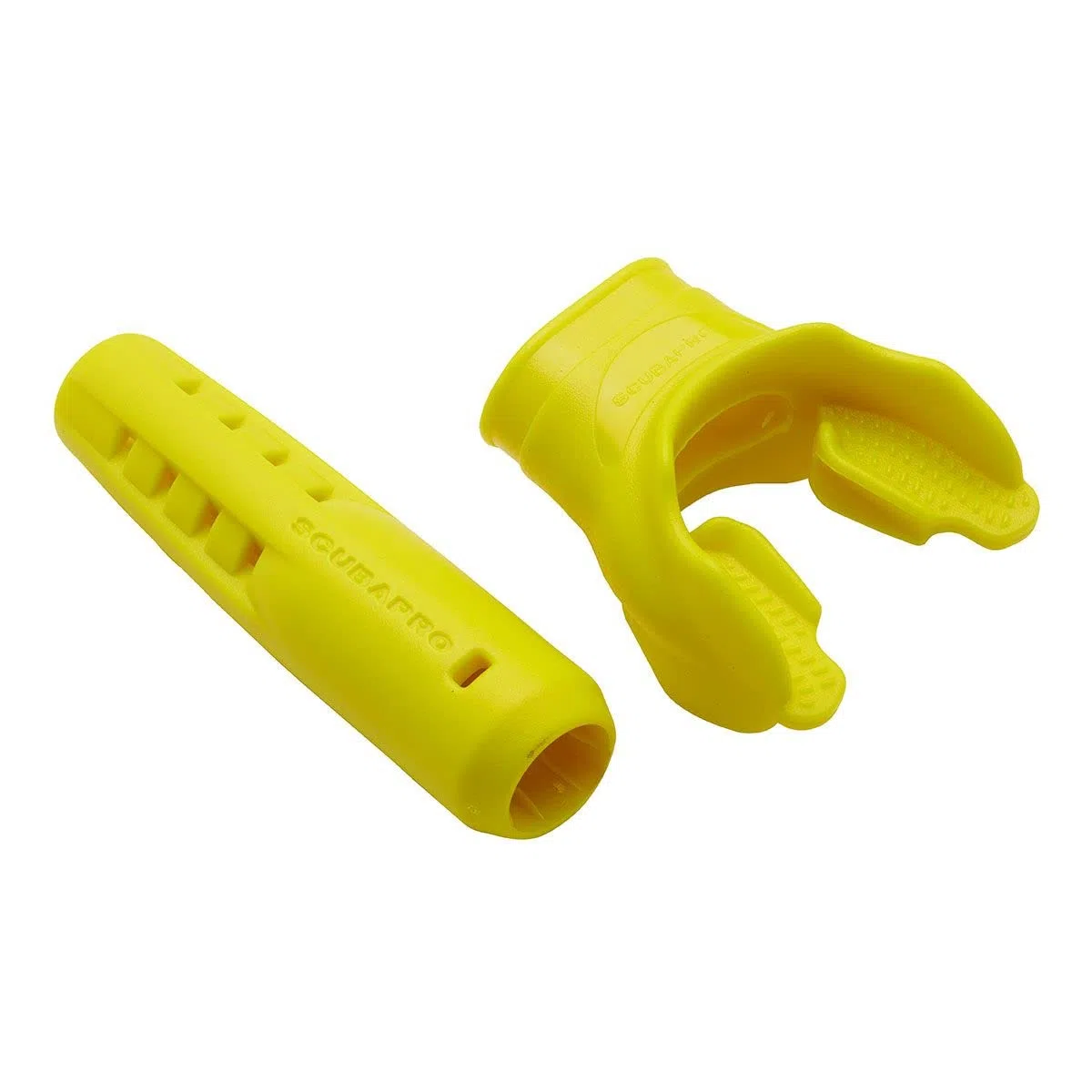 Scubapro boccagli y salvafrusta colores, amarillo