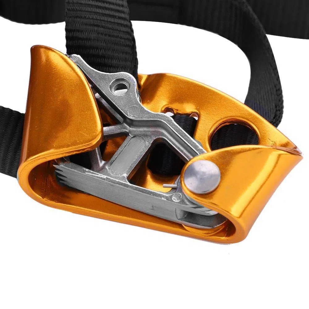 Ascender de Pie, Derecha/Izquierda Ascendente de Pie Equipo de Montañismo de Escalada en Roca Ascenso de Pie reemplazo para Escalada en Roca Protector de Accesorios(Pierna Derecha)