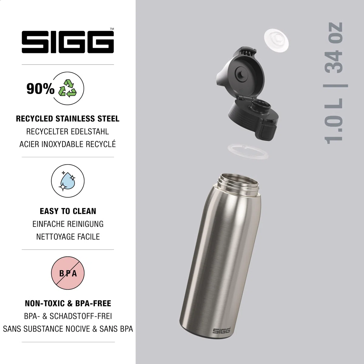 Sigg Shield One Botella reutilizable