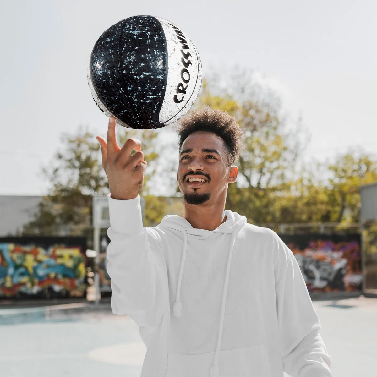 Balón de Baloncesto 27.5"-29.5" en Interiores de la Oficina tamaño 5-7 Street Composite Balón de Baloncesto para jóvenes, Entrenamiento, Escuela Secundaria