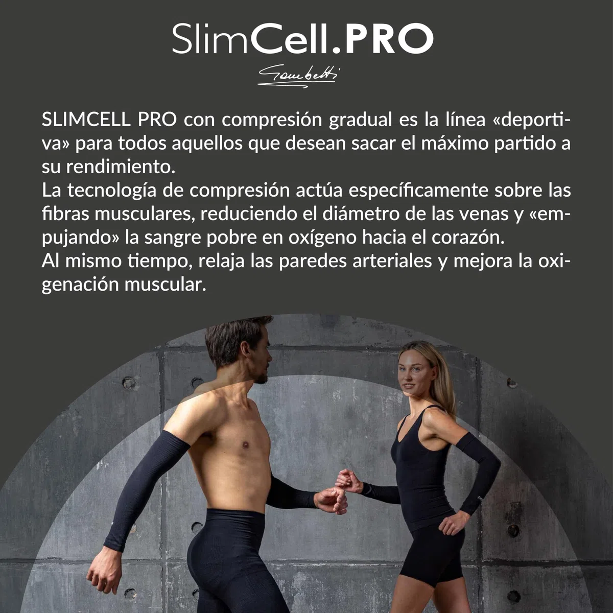 SLIMCELL PRO Rodillera Deportiva Unisex Anti-UV - Rodilleras Deportivas, Rodillera Compresion, Rodilleras Crossfit, Rodilleras Gym, Rodilleras Voleibol, Rodillera Running - Made in Italy
