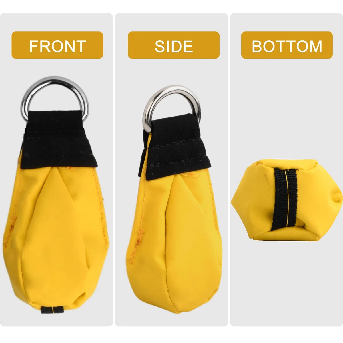 Bolsa de Lanzamiento de Cuerda, Bolsa de Pesas para Tiro, Bolsa de Tiro de Cuerda de Arbolista, Bolsa de Pesas Arrojar para Alpinismo, Escalada En Roca
