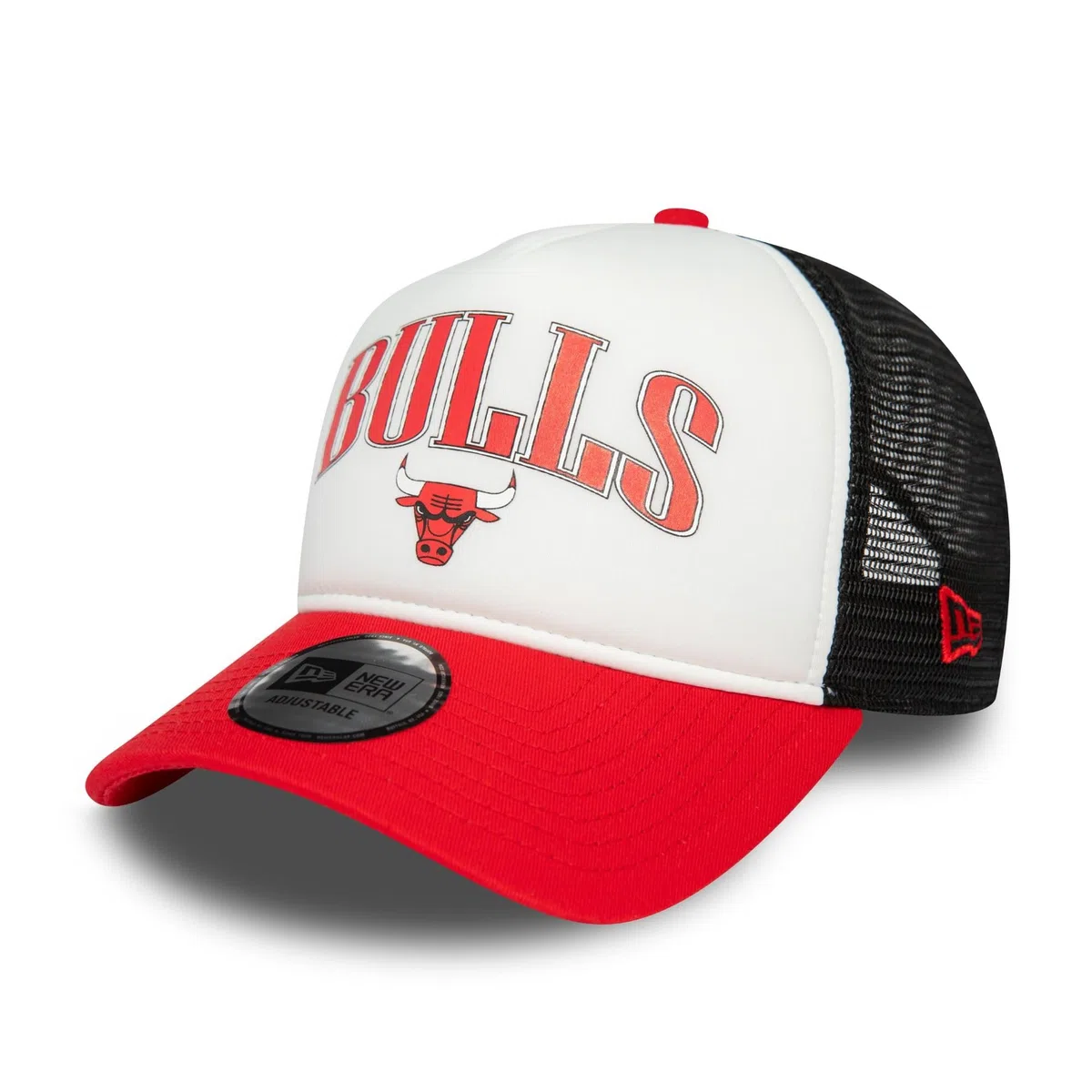 New Era NBA Gorra de Camionero Baloncesto Ajustable A-Frame Sombrero Gorra Malla Visera Curvada