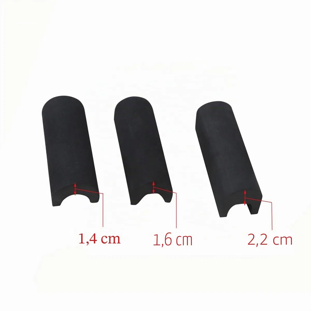 Tourbon Kit Elevador de Apoyo de Mejilla - Neopreno Deslizable con Tres Insertos de Tiro