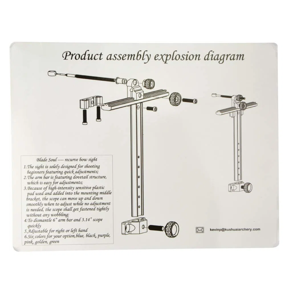 Mira De Arco para Arcos Recurvos Mira De Arco De Aluminio Mira De Arco Mira De Caza Mira De Arco De 1 Pin para Accesorios