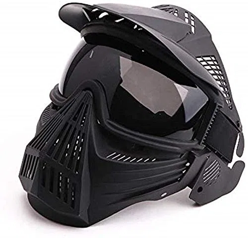 Máscara táctica de Airsoft, máscara Facial Completa con Gafas tácticas, Juego de Supervivencia de Halloween CS, Tiro, Caza, máscara de Juego de Roles