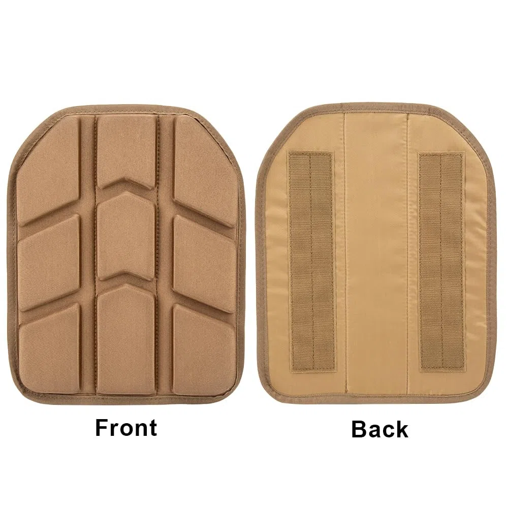 Chaleco táctico de Dos Piezas con Placas de Espuma EVA, Placa Interior de Espuma EVA, Almohadilla Interior amortiguadora, Forro para Chaleco, Almohadillas para Entrenamiento y protección