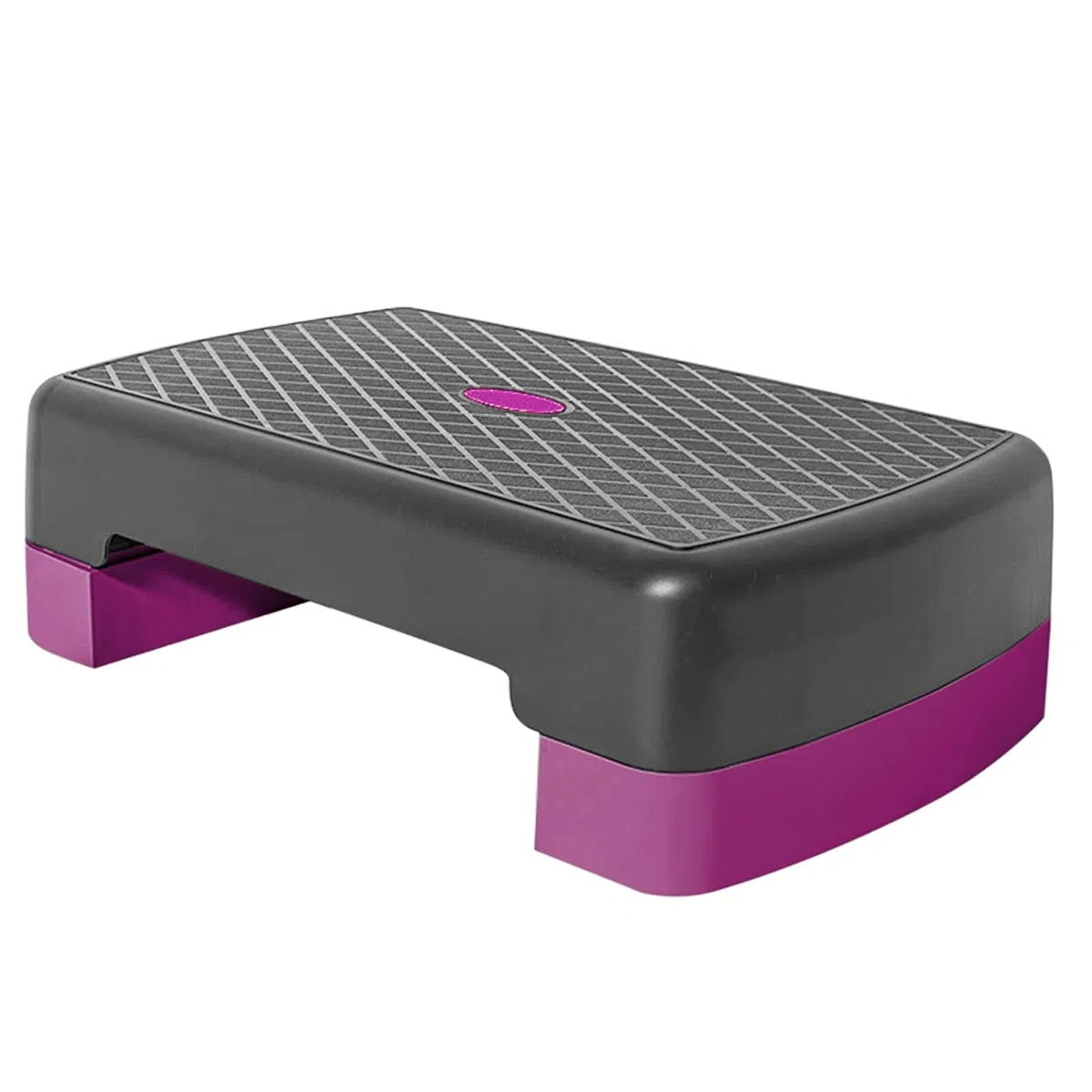 Plataforma Step - Step Fitness Antideslizante Con Altura Regulable - Tabla De Ejercicio Con Base Antideslizante En Casa Gimnasio Oficina Carga Ideal Piernas Y Glúteos