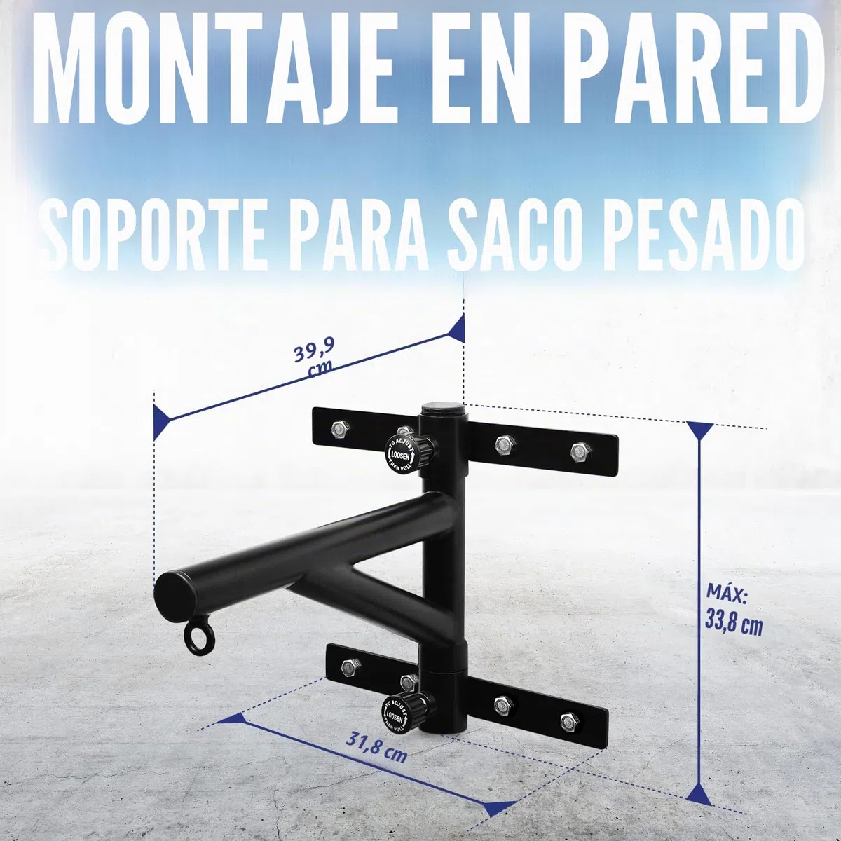 Yes4All - Colgador de Pared para Bolsas Pesadas