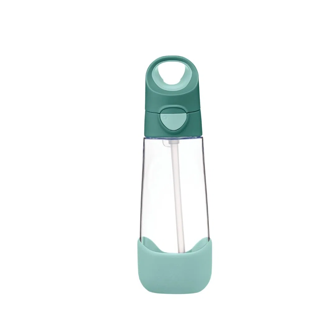 b.box Tritan - Botella de agua y bebida | Botella de fácil agarre y tapa a prueba de fugas | Diseño moderno y moderno apto para niños, mejor para después de la taza para beber | 600 ml/20