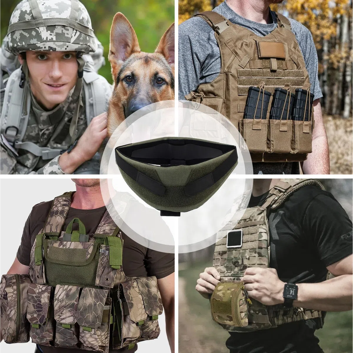Protector De Cuello Táctico - Almohadillas De Protección Para El Cuello Para Equipo Táctico, Almohadillas De Protección Para El Cuello | Chaleco Táctico, Protectores De Cuello Engrosados, Protección P
