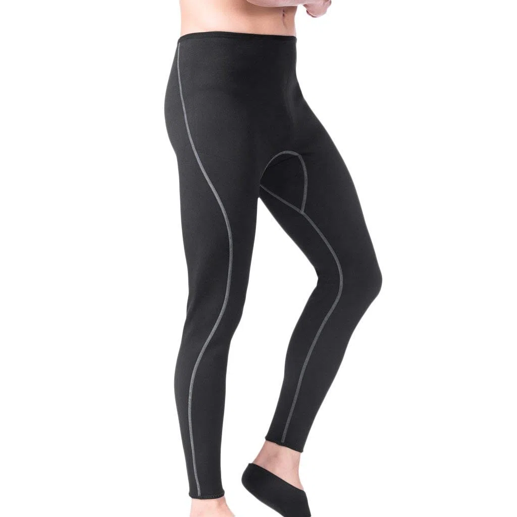 Pantalones largos de neopreno para hombre, protección UV, protección solar, para natación, snorkeling, surf