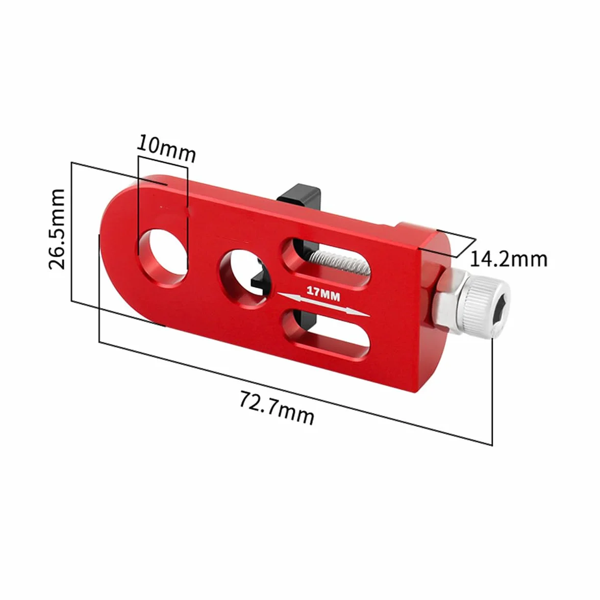 Tensor de cadena para bicicleta, tensor de cadena de bicicleta de una sola velocidad para bicicleta de carretera, bicicleta de montaña