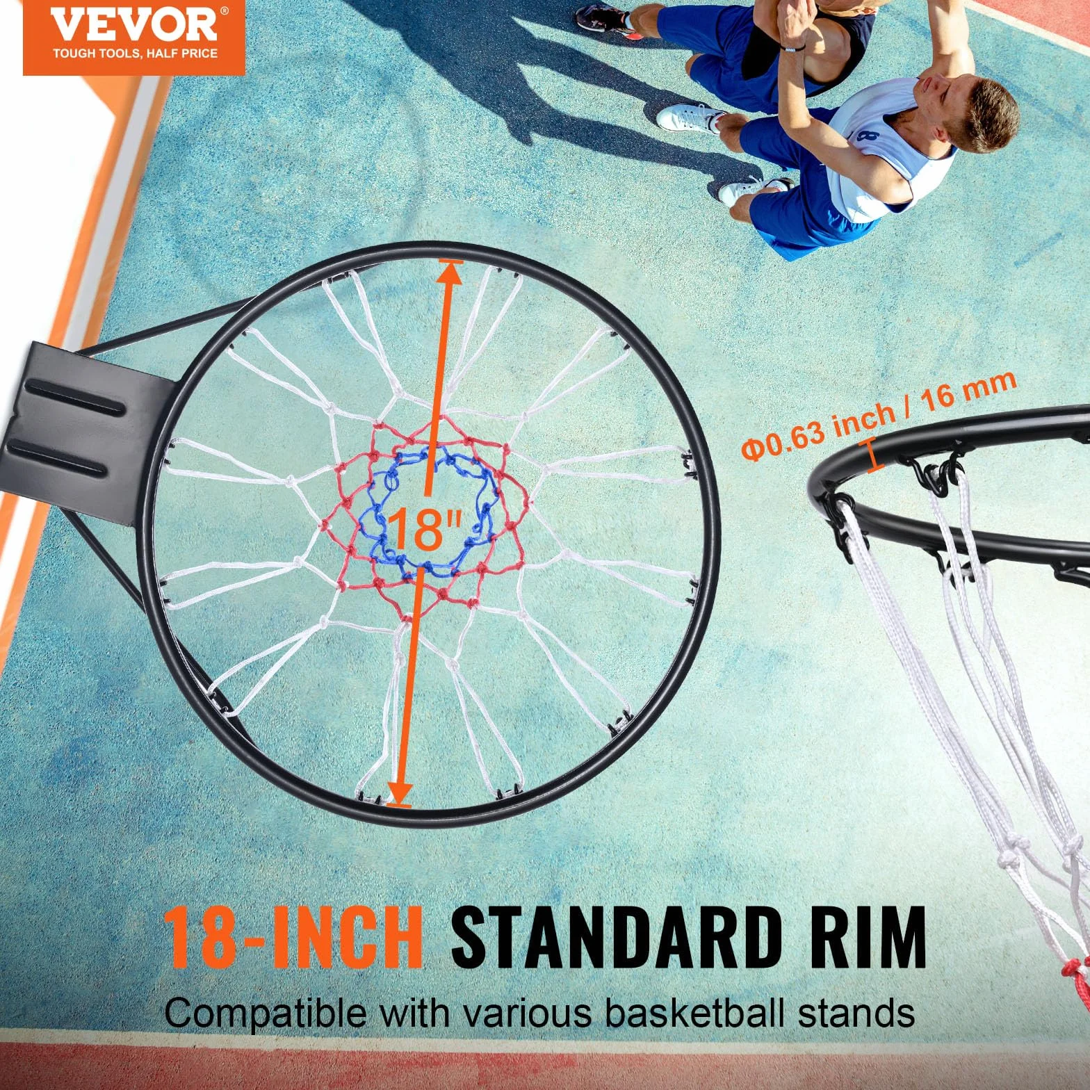 VEVOR Basketball Hoop - Billfold Unisex Adulto