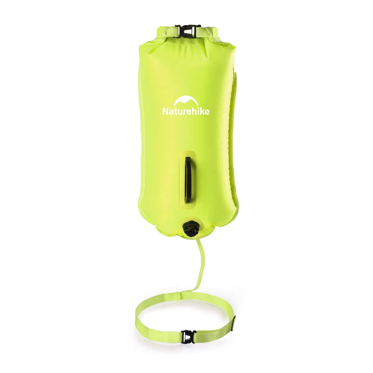 Naturehike Bolsa seca para boya de natación impermeable de 18L, bolsa flotante hinchable para aguas abiertas, bolsa de playa para boya de natación, boya de triatlón (verde)