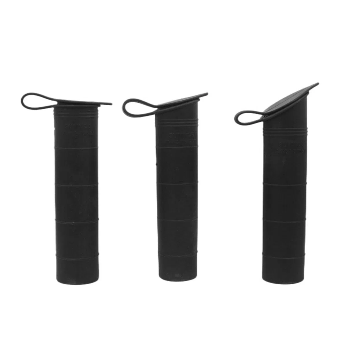 Tubo de Inserción para Soporte de Caña de Pescar con Funda Interior, Forro para Soporte de Caña de Pescar para Barco, Negro