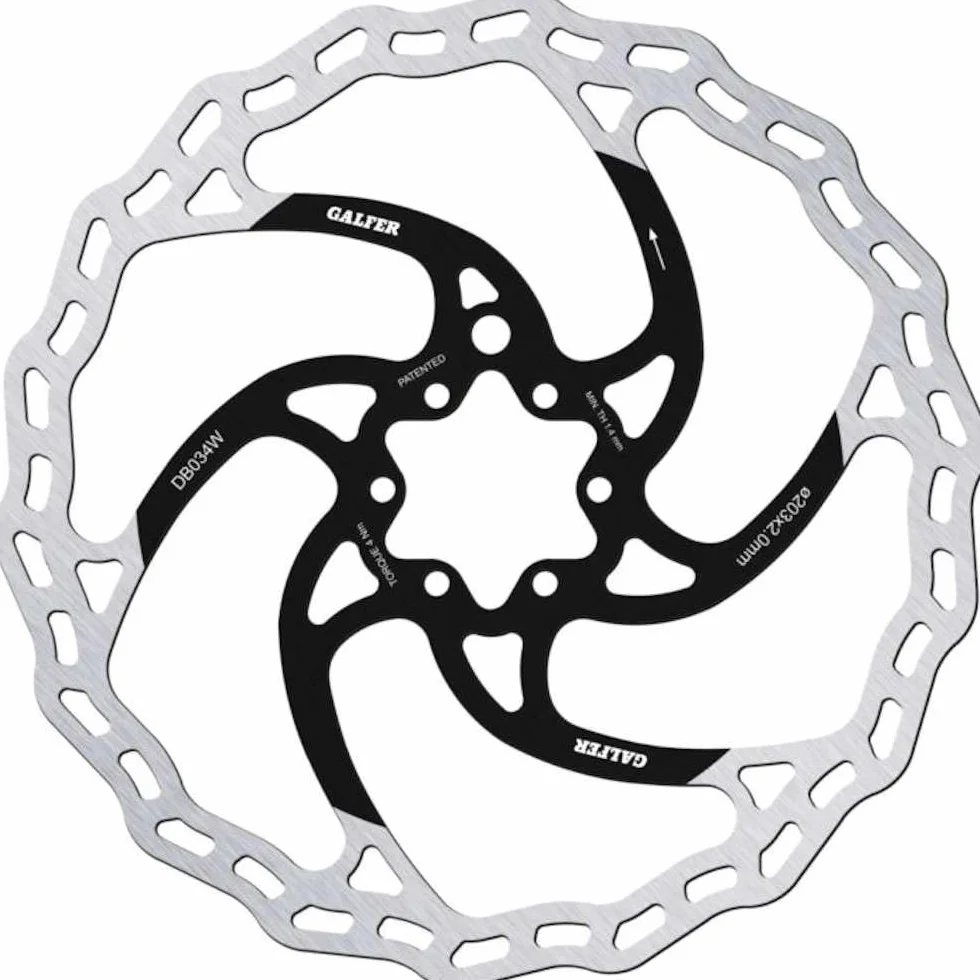 Galfer Disco de Freno Wave 223 x2.0 mm para Bicicleta – MTB y E-BIKE