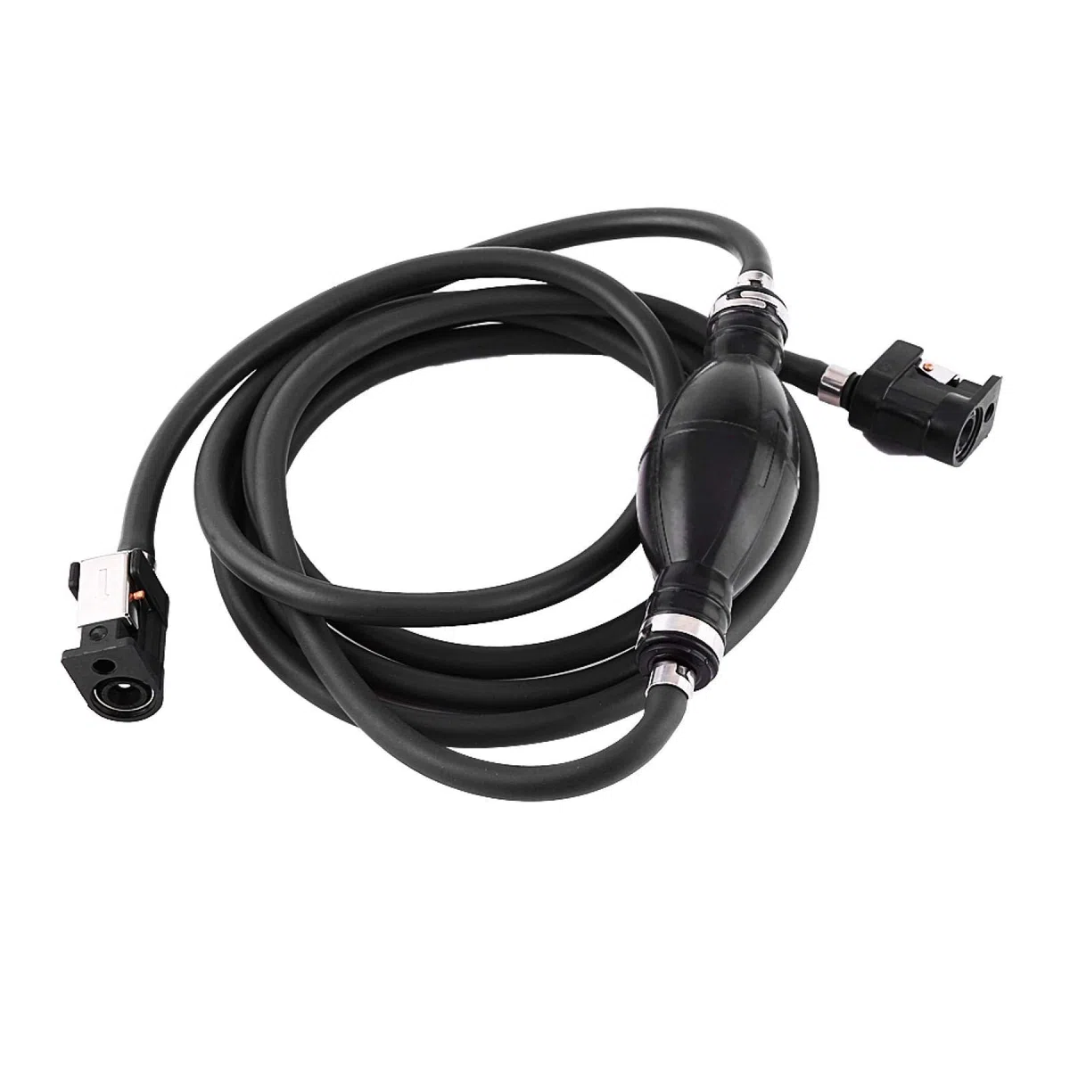 EBTOOLS Manguera de línea de combustible de motor de barco con conector y conjunto de bombilla de cebador para motores fuera de borda Yamaha Mariner