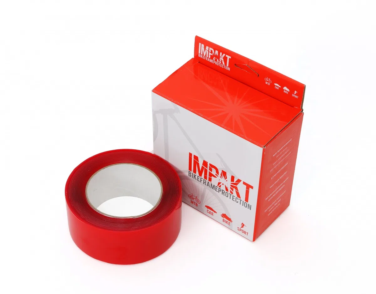 Msc Bikes IMPAKTKIT - Protector Cuadros y vainas de Ciclismo, Color Blanco