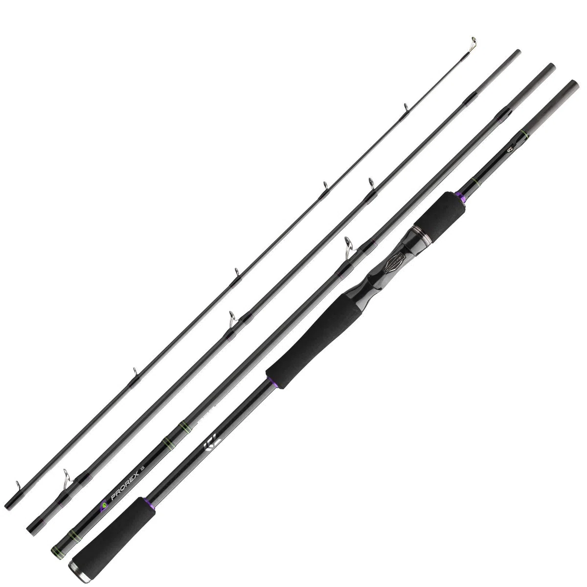 Daiwa Baitcast Prorex XR Travel BC - Caña de pescar (2,40 m, 40-120 g)
