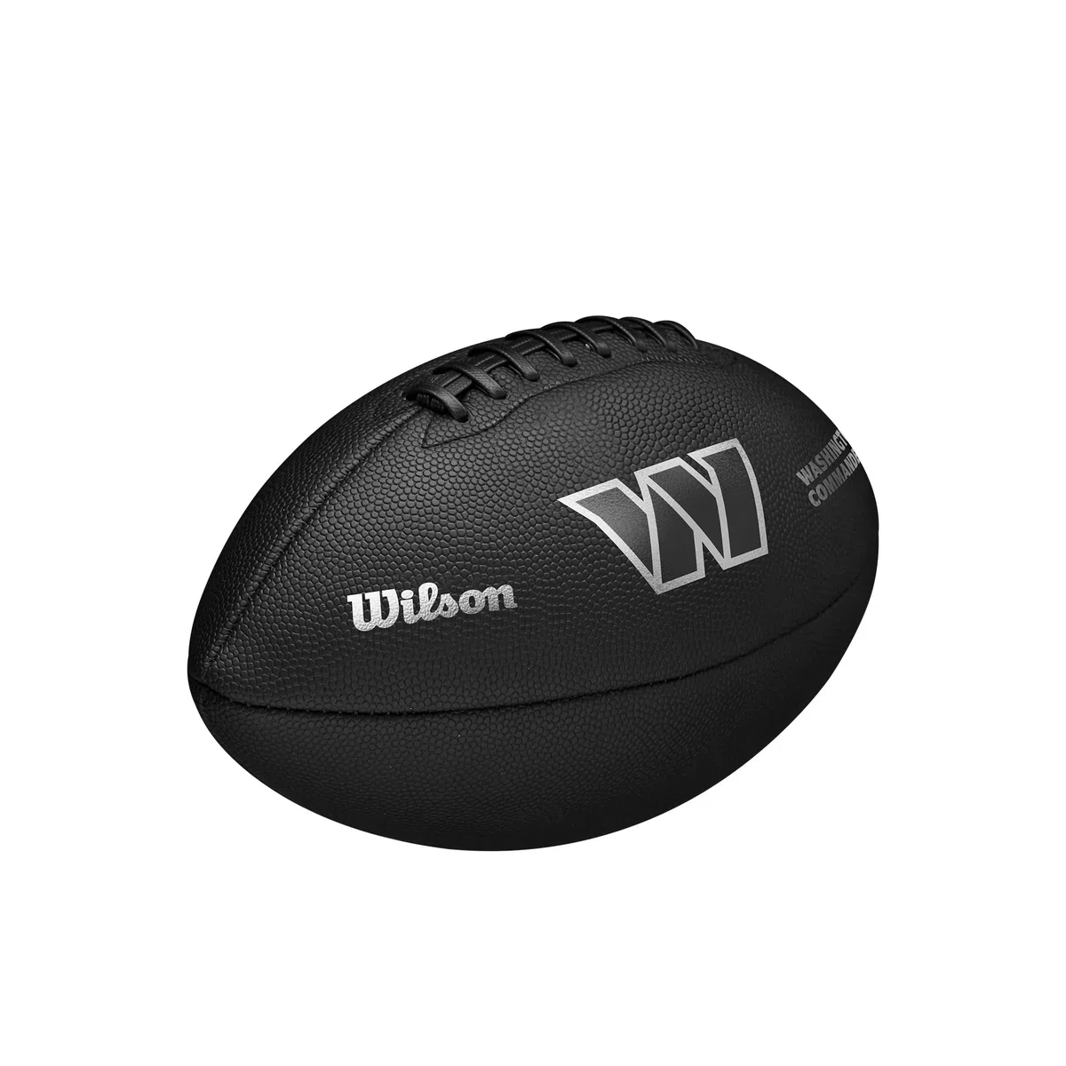 Wilson NFL Team Metallic Premiere Balón de fútbol - Tamaño Oficial, Washington Commanders