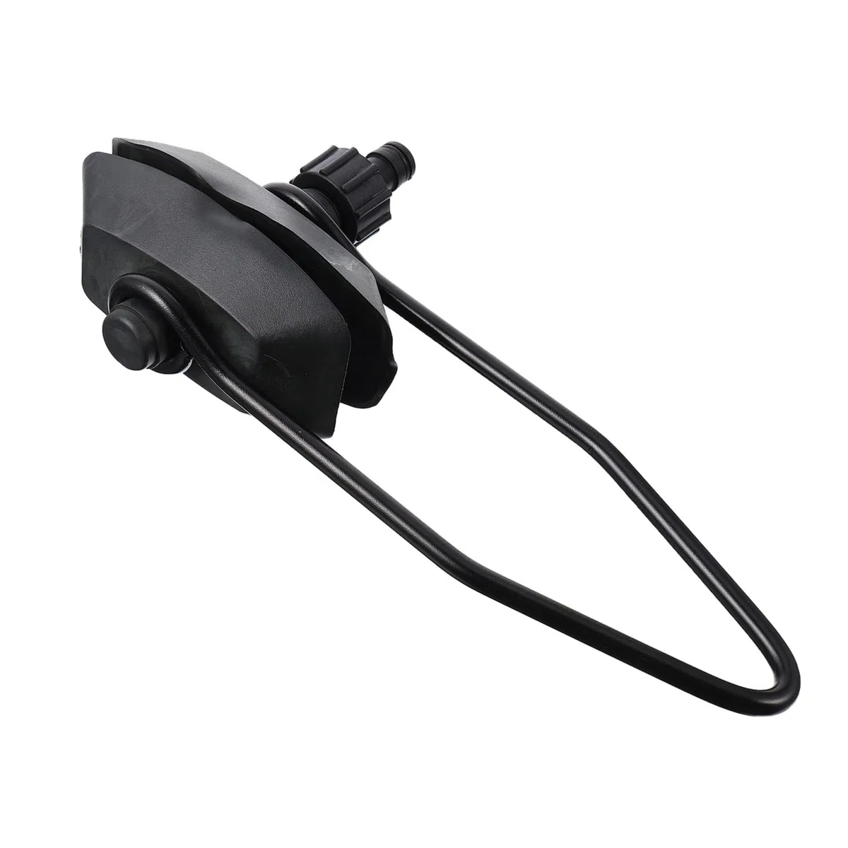 Accesorio para Limpieza de Motores Fueraborda Forma Rectangular de Plástico y Acero, Previene Corrosión y Obstrucción en Sistemas de Enfriamiento