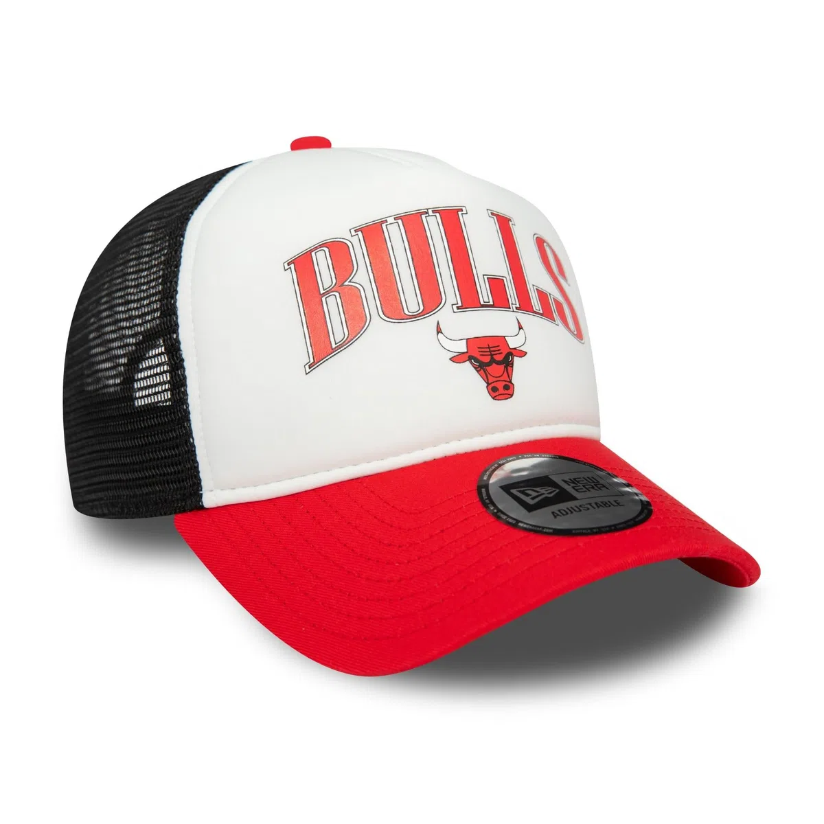 New Era NBA Gorra de Camionero Baloncesto Ajustable A-Frame Sombrero Gorra Malla Visera Curvada