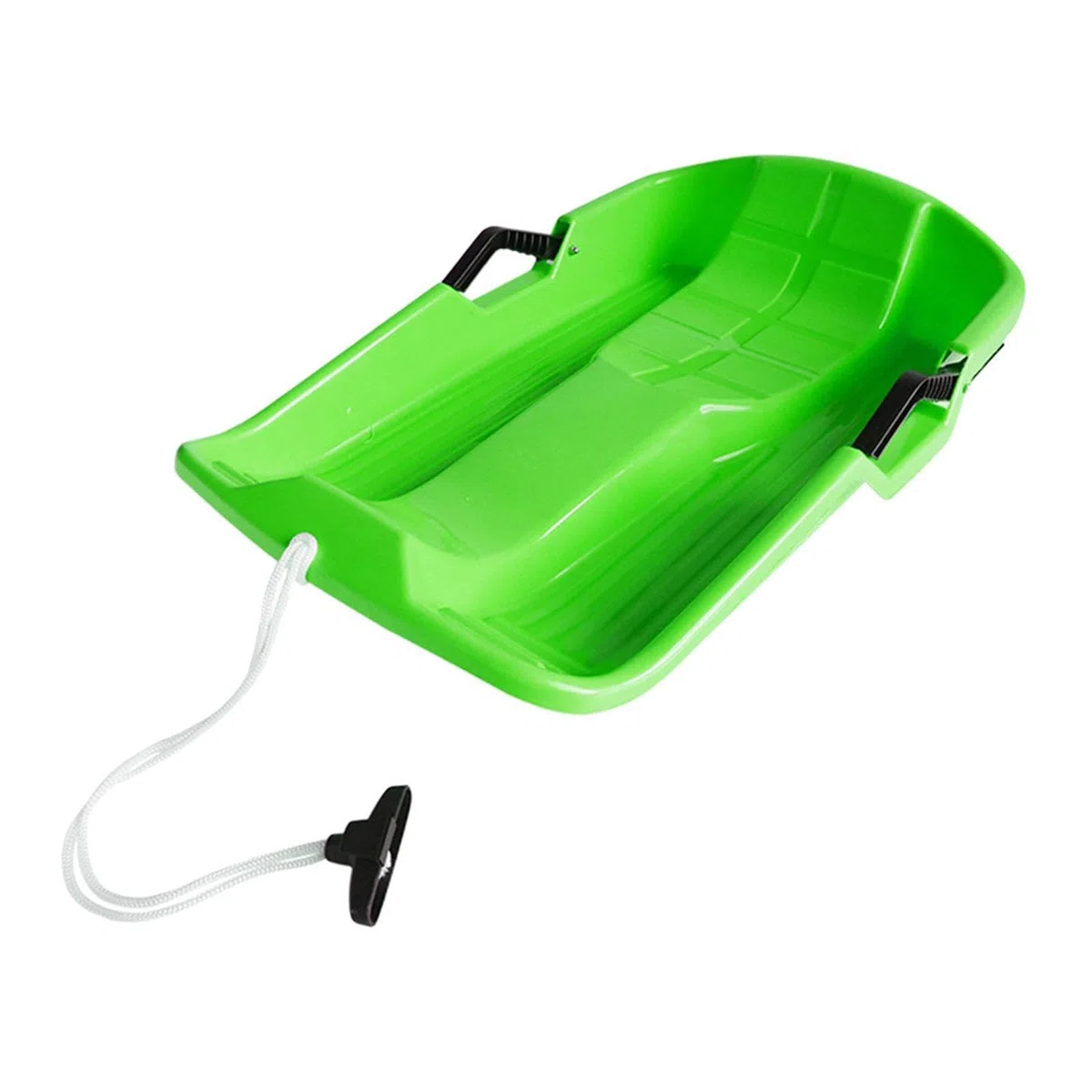 Trineo de Nieve de Polietileno Premium con Asas Cuerda para Esquiar y Patinar. Ideal para familias.