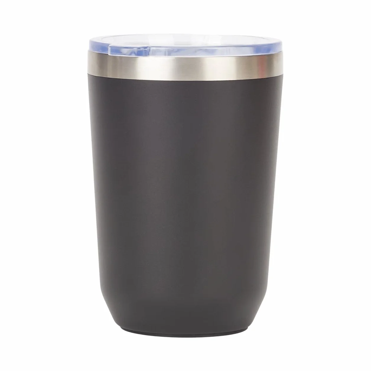A.C. Milan Cantimplora, Producto Oficial, Taza Térmica para Café, Leche y Té, Thermos, Termo (Negro), 0.38 L