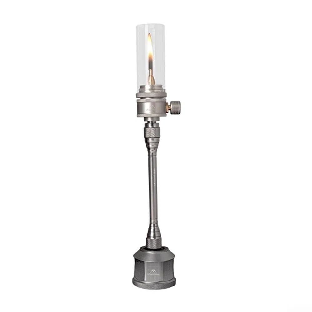 EasyByMall Luces de camping, farol de gas al aire libre, kit de luz de vela con barra de extensión de tanque vacío, para huracán, tormenta, interrupción (linterna de gas), WFPS4OH7CS78U029F6Z6CN