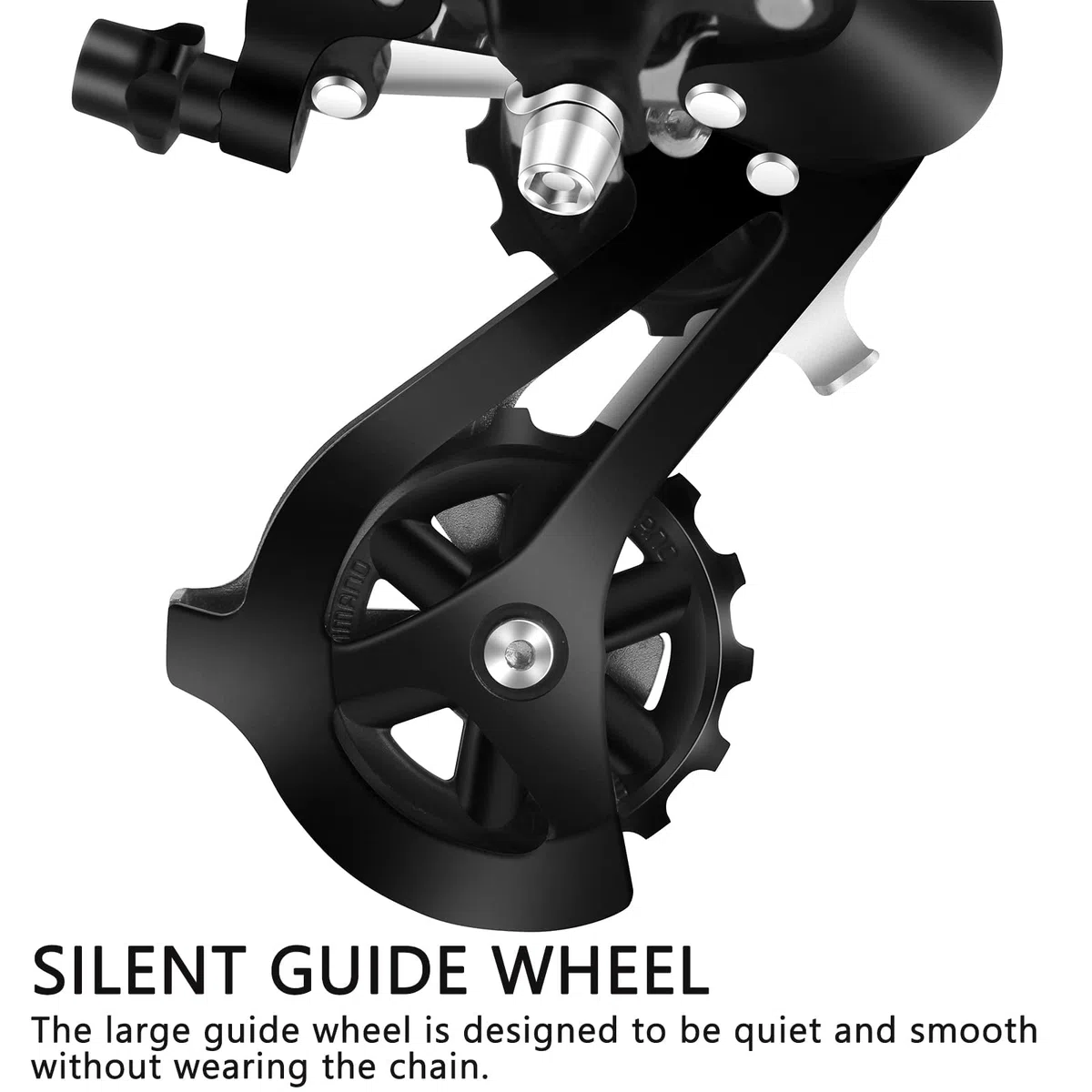 Huazu Desviador Trasero Altus para RD-M310 7/8 velocidades para Bicicleta de montaña de Montaje Directo
