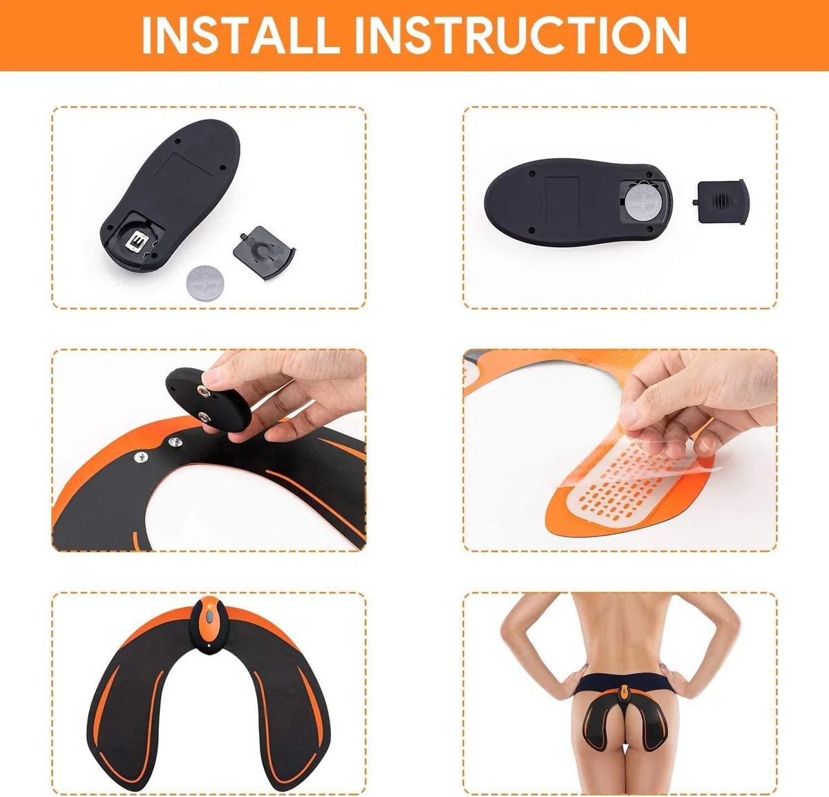 EMS Electroestimulador Gluteos,Levantamiento de Glúteo,Gluteos Estimulador,EMS Hips Electroestimulador Muscular 2023