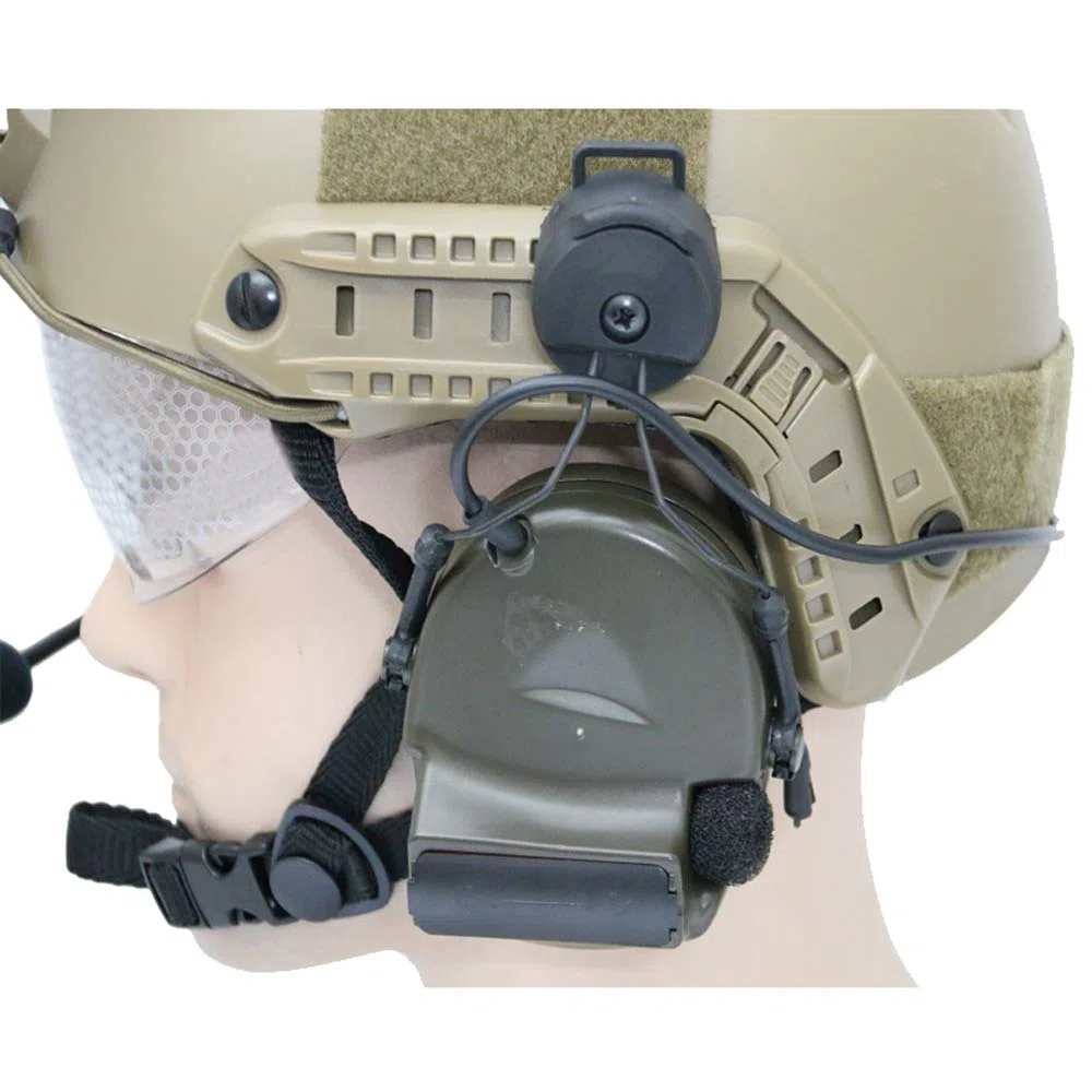 Fast Casco Accesorios Rail Adapter Set Peltor Comtac Headset Ops-Core Casco ARC Rail Adapter para C1 C2 C4
