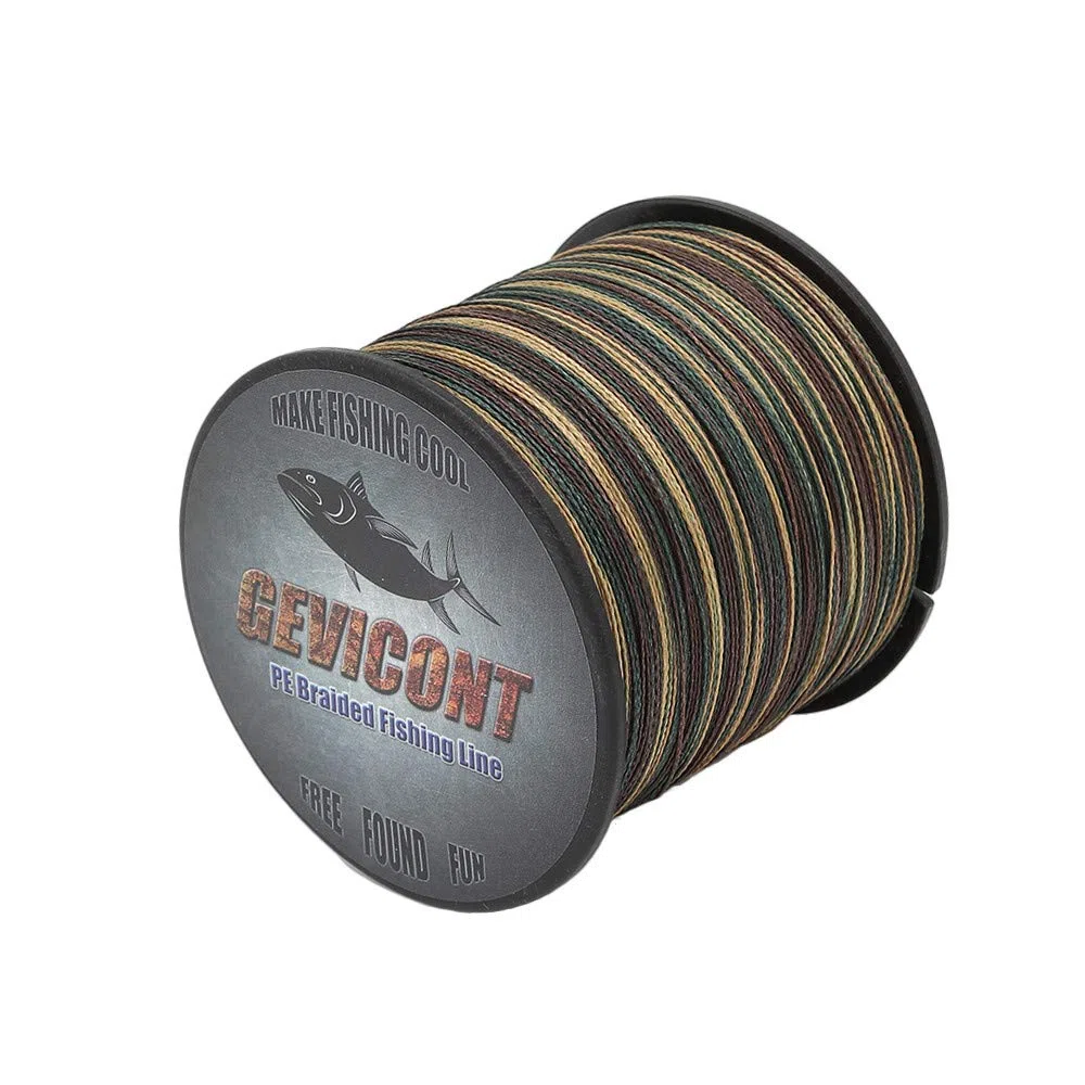 300m-328yds 500m-547yds 1000m-1094yds 100lb-100lb Pe Dyneema línea de pesca trenzada 4 hebras
