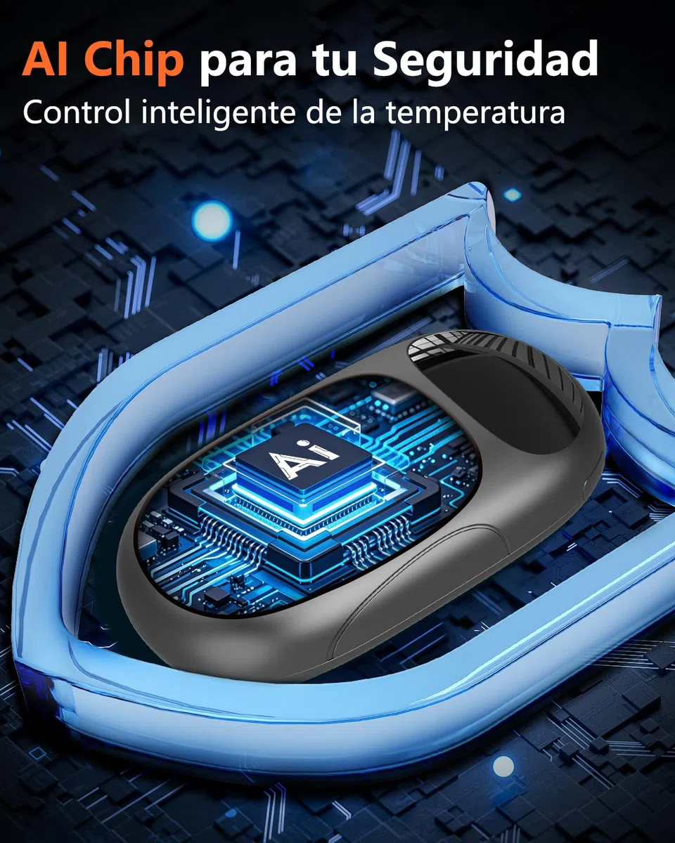 DDKJ Calentador de Manos Recargable 2 Piezas,Calienta Manos 18 Horas de Calor,Calientamanos Electrónico de Bolsillo,3 Niveles de Calor hasta 55℃,Hand Warmer,Regalos para Mujeres, Hombre