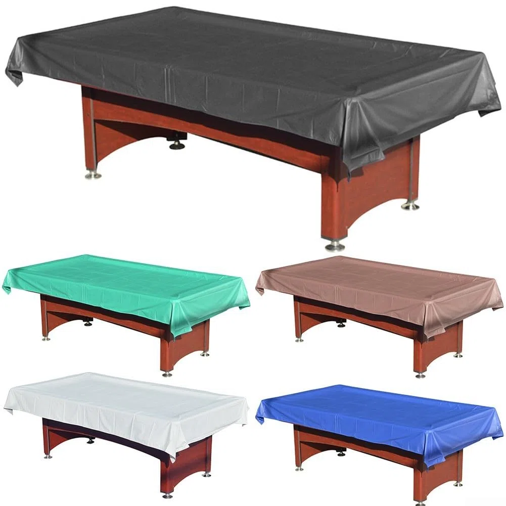 Cubierta de mesa de billar al aire libre con características impermeables para todas las estaciones (276 x 169 cm, verde)