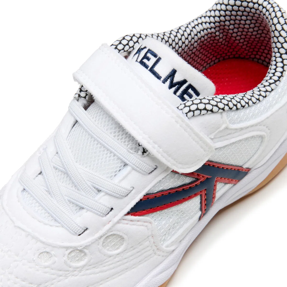 KELME Zapatillas De Fútbol Sala De Niño Indoor Copa Elastic Blanco