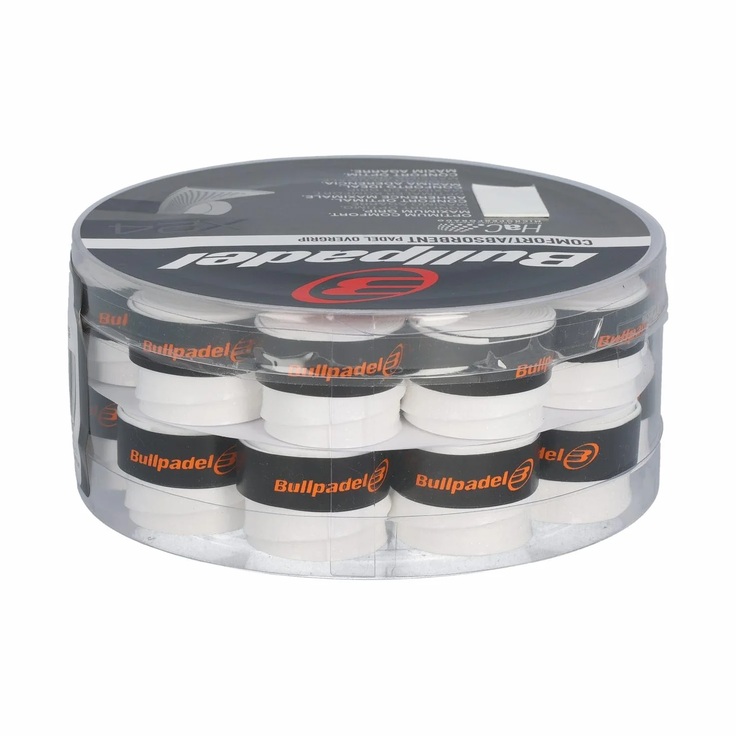 Cubo 24 Uds. Overgrips Bullpadel Comfort Hac Gb1615