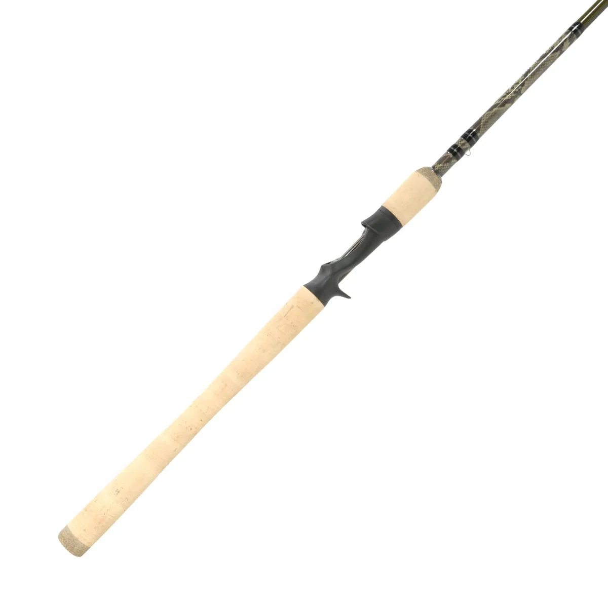 Okuma SJ-C-731H - Aparejos de pesca Snakehead Junky 24 toneladas de carbono UFR Tip Durable Rod, SJ-C-731H, negro, 7'3" H