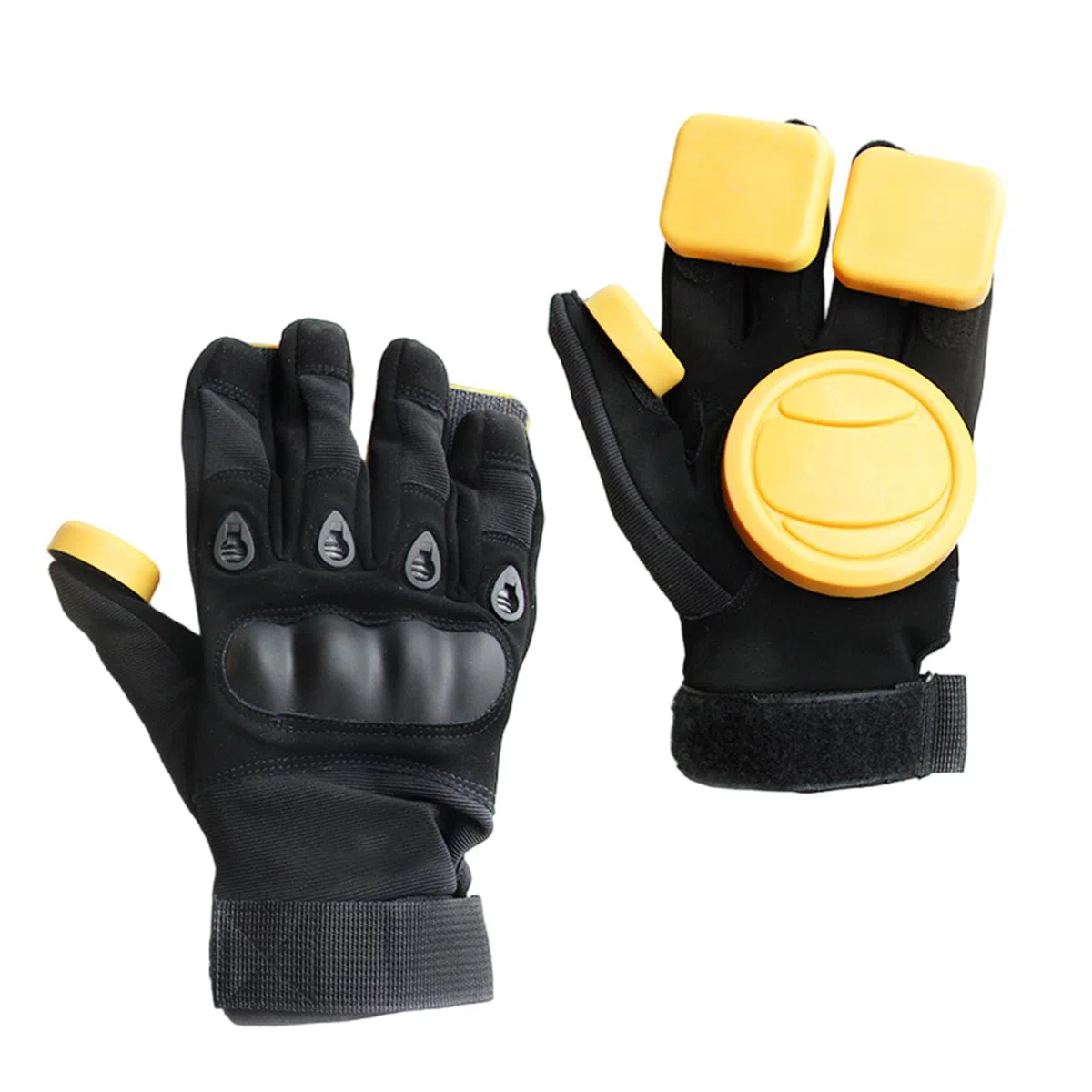 Guantes de patineta de descenso, guantes deslizantes para exteriores, longboards, guantes deslizantes de mano, accesorios de patinaje, fáciles de usar