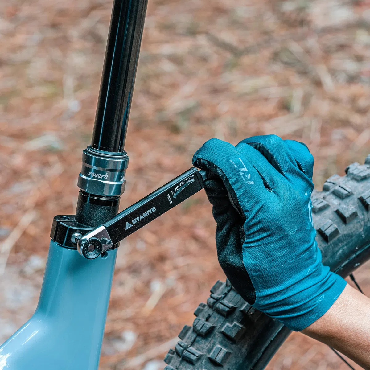 Granite Rocknroll TQ Torque Ratchet Kit de Herramientas para Bicicletas, Kit de multiherramientas para Bicicletas con 10 Puntas de Herramientas y Barra de extensión (Negro)