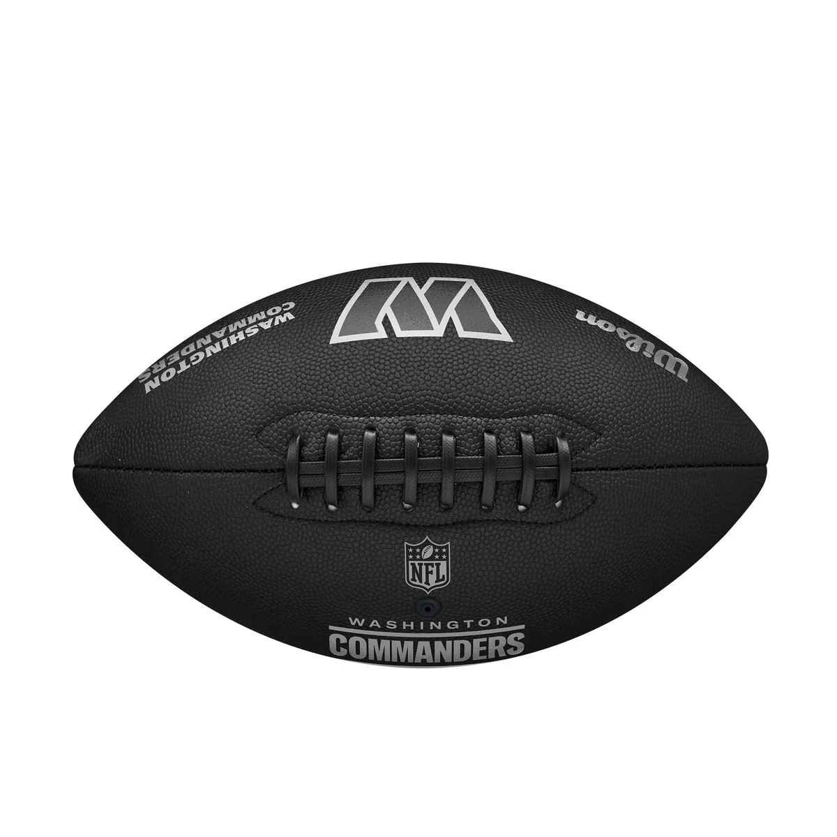 Wilson NFL Team Metallic Premiere Balón de fútbol - Tamaño Oficial, Washington Commanders