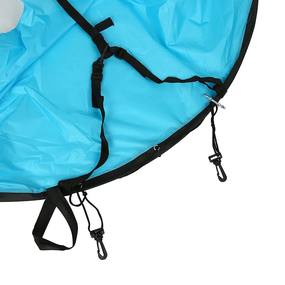 VGEBY1 Vela para Kayak, 3 Colores 108cm Plegable Kayak Wind Paddle Board Sail con Ventana Transparente y Bolsa de Almacenamiento(Azul)