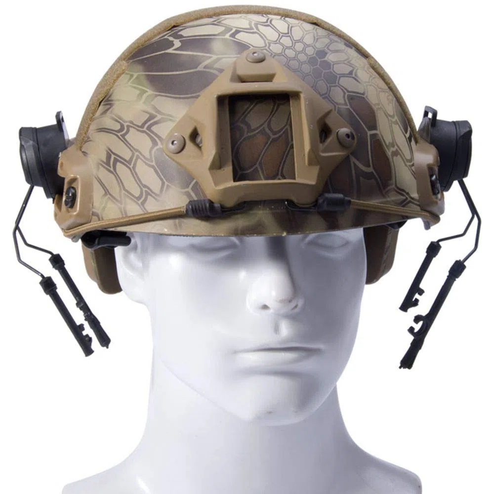 Fast Casco Accesorios Rail Adapter Set Peltor Comtac Headset Ops-Core Casco ARC Rail Adapter para C1 C2 C4