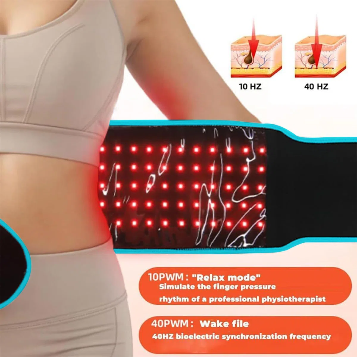 Cinturón que quema grasa abdominal - Cinturón de quema de grasa - Banda ajustable de estiramiento abdominal para músculos de la cintura, hombres, mujeres, viaje, hombro, hogar