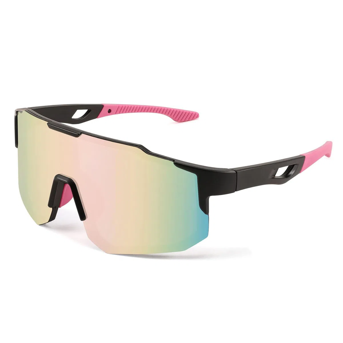 FEISEDY Gafas de Sol Deportivas para Hombre y Mujer Gafas de Ciclismo Gafas de Espejo Gafas Deportivas para MTB Carreras Correr Enduro con Protección UV400 B2388