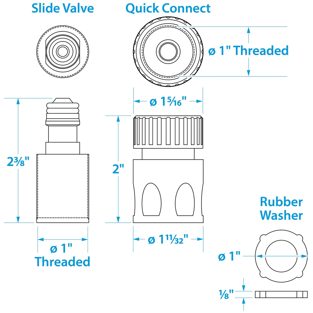 Seachoice 18411 Kit Adaptador endulzante Motor