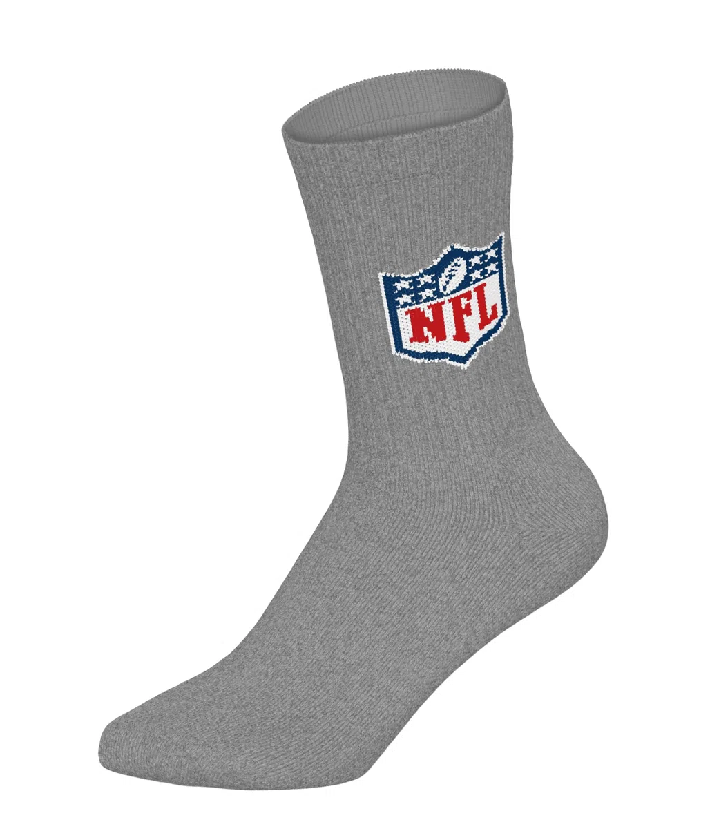 NFL Unisex Shield 6pk Crew Socks Sports socks (pack of 6)