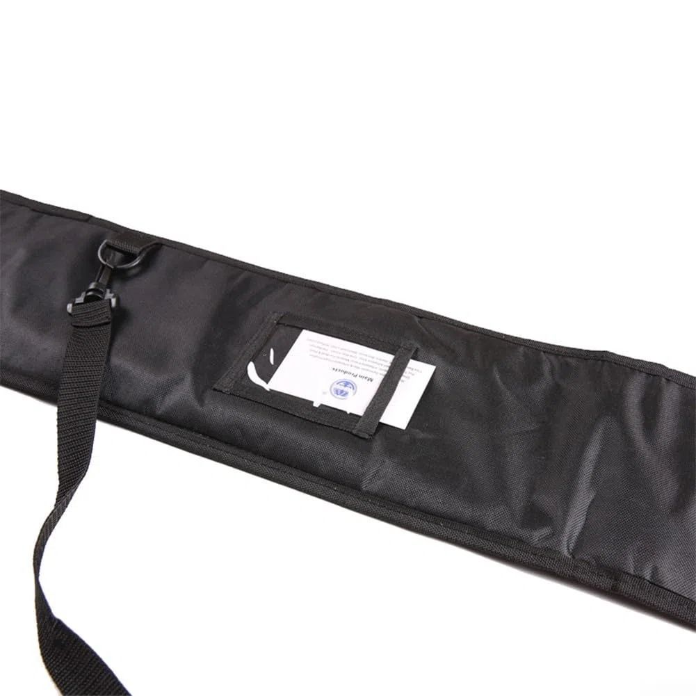 Whychstore Funda impermeable para remo de kayak con compartimentos dobles, correa desmontable y construcción de tela Oxford