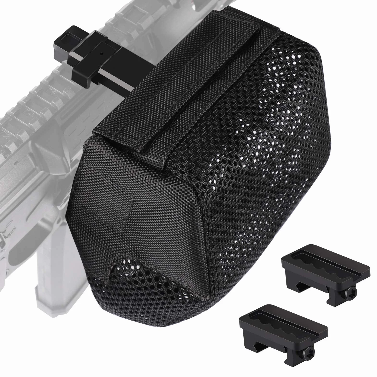 Feyachi Caza Cartuchos de Nylon Engrosado Resistente al Calor para Armas con Montaje de Carril Picatinny